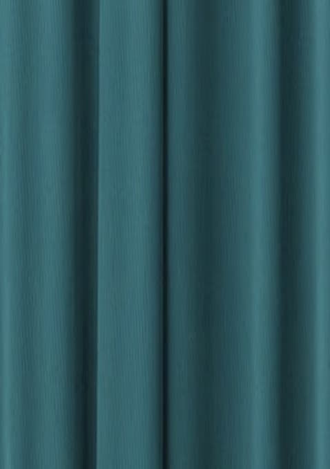 Teal stage curtain